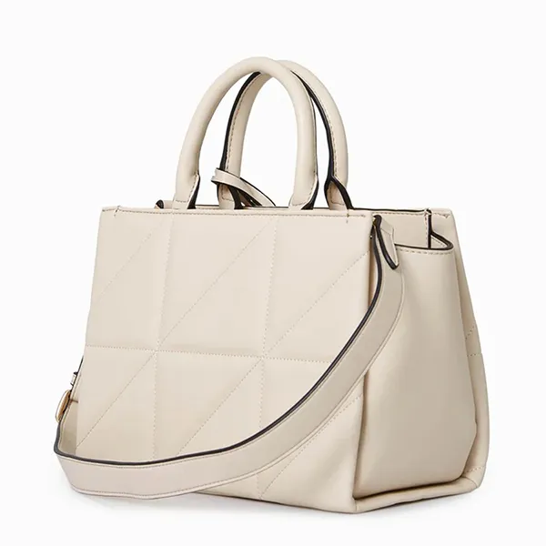 Túi Xách Tay Nữ Lyn Festa M Tote Bags LL23CBS210 Màu Trắng Kem