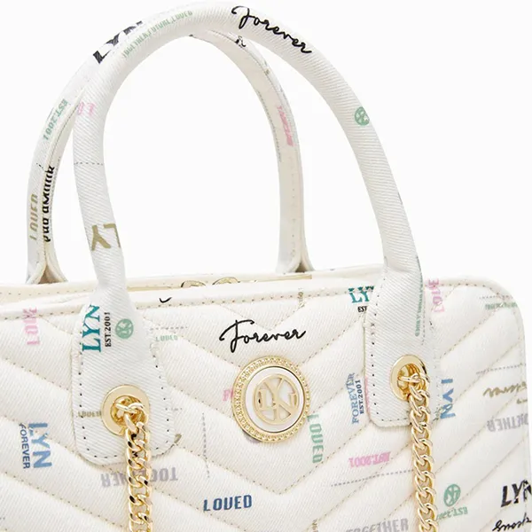 Túi Xách Tay Nữ Lyn Remi M Handbags LL23CBF140 Màu Trắng