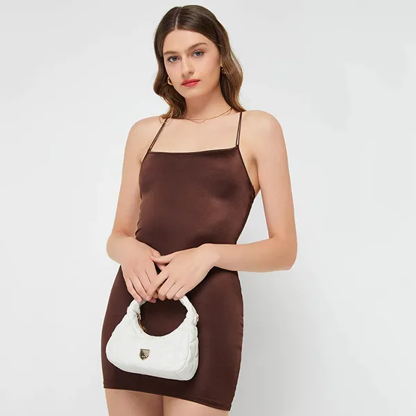 Túi Xách Tay Nữ Lyn Verbana S Handbags LL23CBS120 Màu Trắng