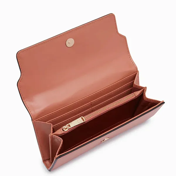 Ví Nữ Lyn Caven Long Wallets LL23CWS032 Màu Cam Nhạt