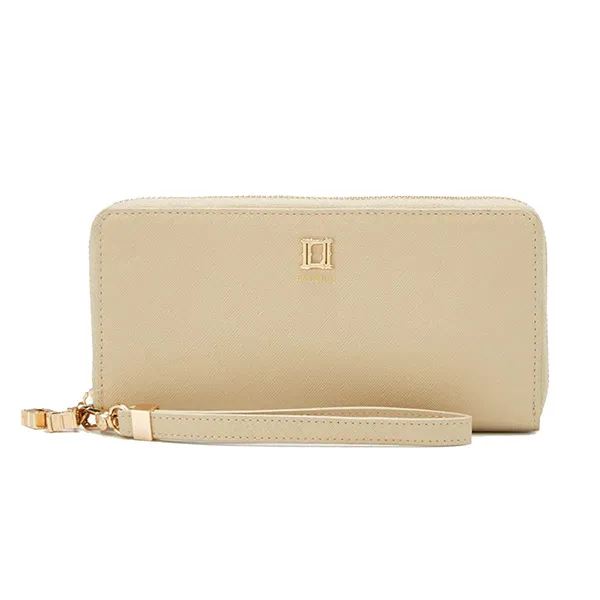 Ví Nữ Lyn Cori Coin Con Wallets LL22WWF077 Màu Be