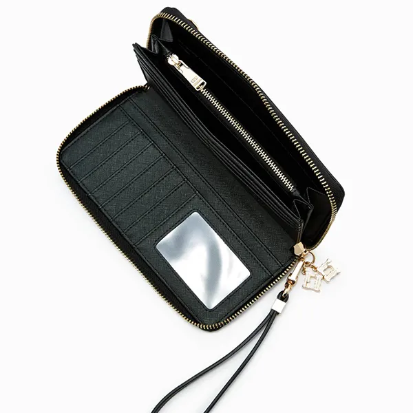 Ví Nữ Lyn Cori Coin Con Wallets LL22WWF077 Màu Đen