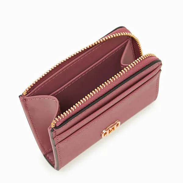 Ví Nữ Lyn Edmond Card Pocket Wallets LL23CWS035 Màu Hồng