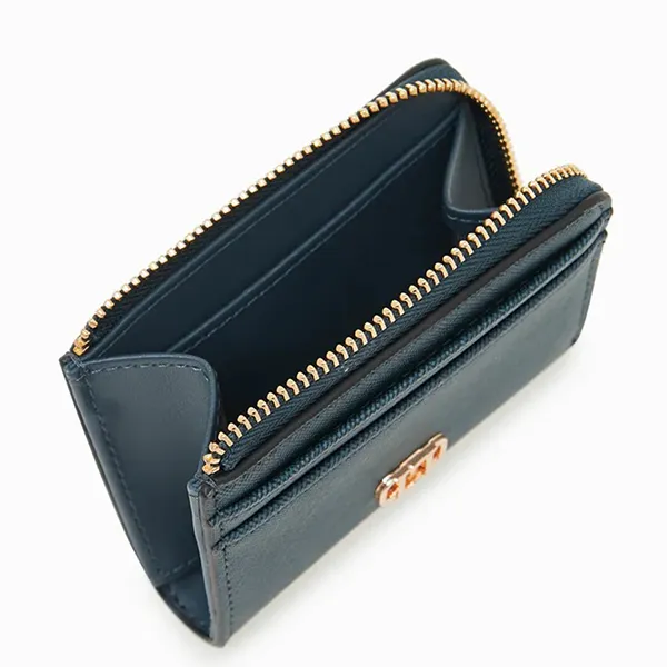 Ví Nữ Lyn Edmond Card Pocket Wallets LL23CWS035 Màu Xanh