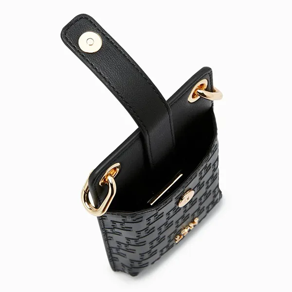 Ví Nữ Lyn Jasmine Mobile Sling Wallets On Chain LL23CWF029 Màu Đen