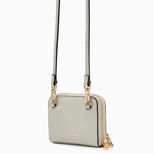 Ví Nữ Lyn Jasmine Short Wallets LL23CWF028 Màu Xám
