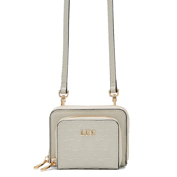 Ví Nữ Lyn Jasmine Short Wallets LL23CWF028 Màu Xám