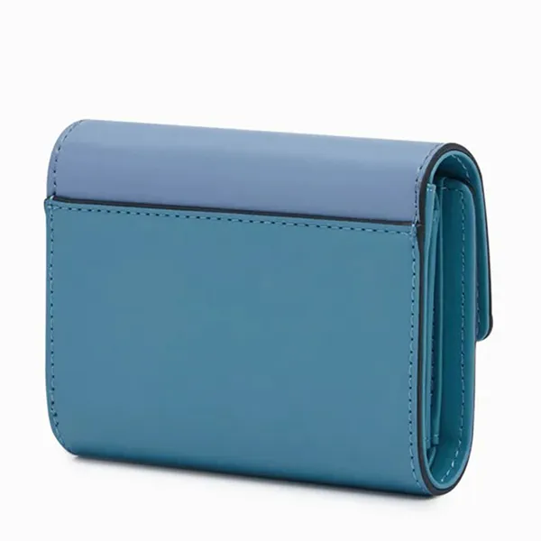 Ví Nữ Lyn Nelly Short Wallets LL23CWF045 Màu Xanh Blue - Túi xách - Vua Hàng Hiệu