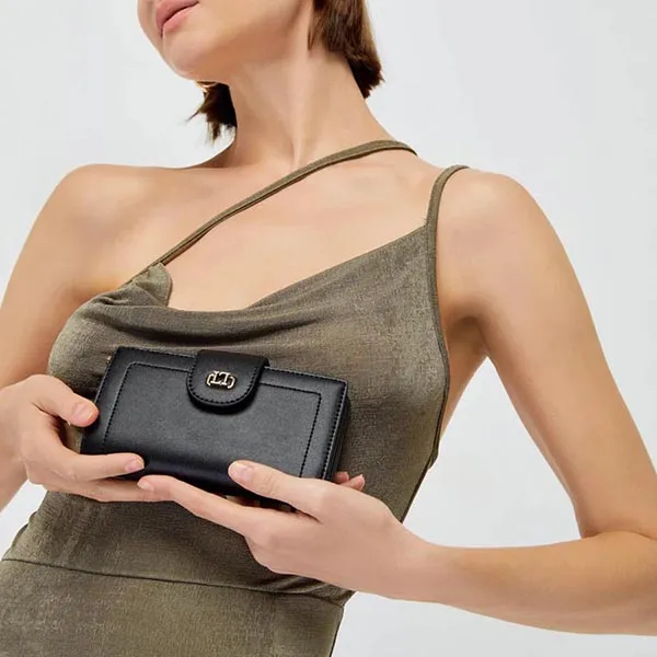 Ví Nữ Lyn Prive Next Long Wallets LL23CWS014 Màu Đen