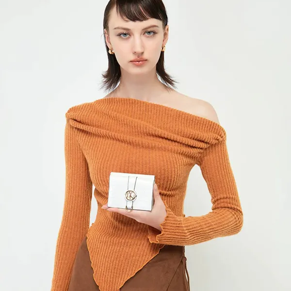 Ví Nữ Lyn Reagan Short Wallets LL23CWF027 Màu Trắng