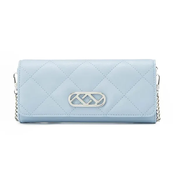 Ví Nữ Lyn Sphere Wallets On Chain LL23CWF003 Màu Xanh Blue - Túi xách - Vua Hàng Hiệu