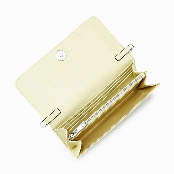 Ví Nữ Lyn Sphere Wallets On Chain LL23CWF003 Màu Xanh Nõn Chuối - Túi xách - Vua Hàng Hiệu