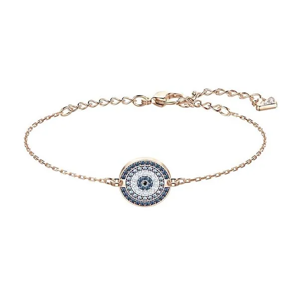 Vòng Đeo Tay Nữ Swarovski Luckily Bracelet Multi-colored, Rose-Gold Tone Plated 5429128 Màu Vàng Hồng