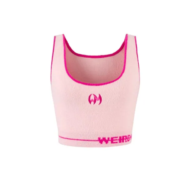 Áo Ba Lỗ Nữ Weird Market Pickleball Basic Knit Vest Raspberry Sorbet Màu Hồng Size M