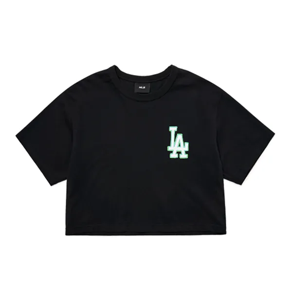 Áo Croptop Nữ MLB Women's Summer Short Sleeve T-Shirt La Dodgers 3FTS42023-07BKS Màu Đen Size S - Thời trang - Vua Hàng Hiệu