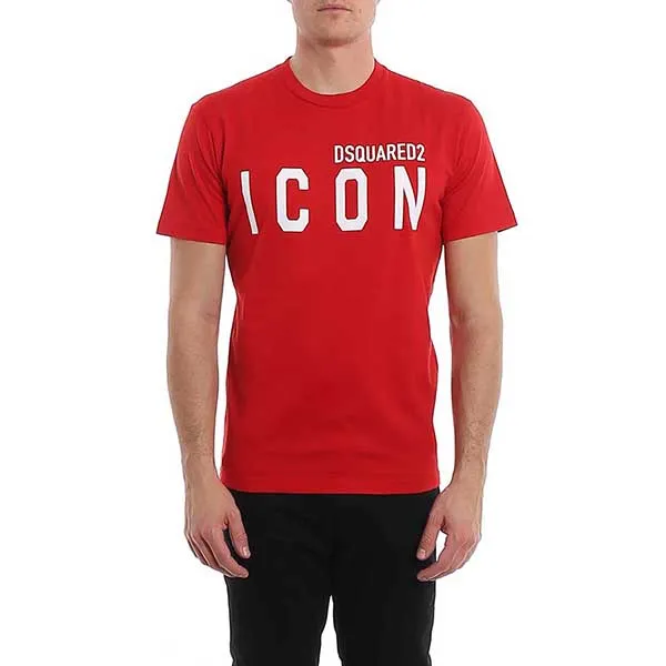 Áo Phông Dsquared2 Red Icon Print T-Shirt 770937_DQ405 Màu Đỏ - Thời trang - Vua Hàng Hiệu