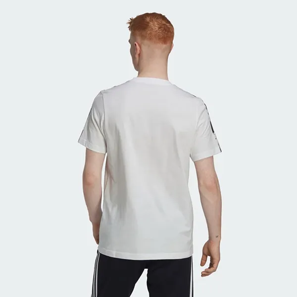 Áo Phông Nam Adidas Tshirt 3-Stripes Camo Tee HK2798 Màu Trắng Size XL - 4