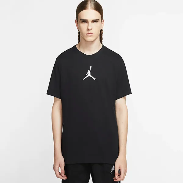 Áo Phông Nam Nike Jordan Jumpman Men's Short-Sleeve Crew TShirt CW5191-010 Màu Đen Size S - Thời trang - Vua Hàng Hiệu