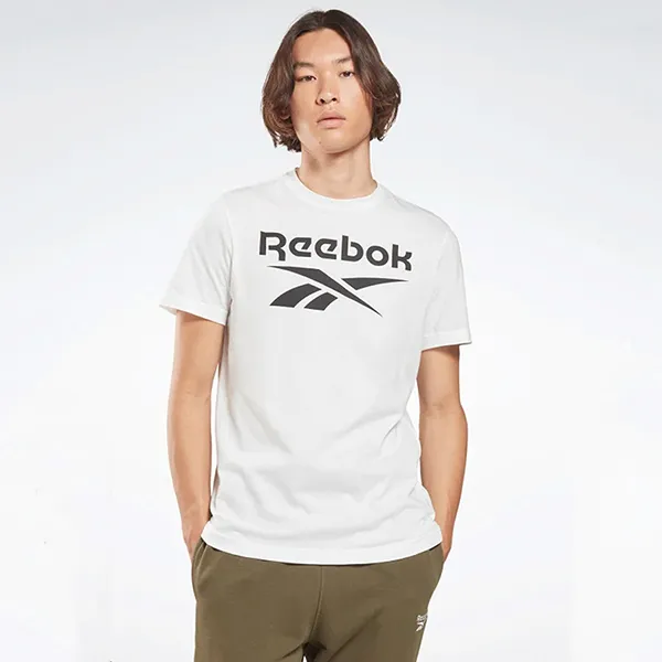 Áo Phông Nam Reebok Identity Big Logo T-Shirt HI0658 Màu Trắng Size XS
