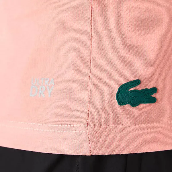 Áo Phông Nữ Lacoste Graphic Women's Tennis Tee Tshirt Màu Hồng - Thời trang - Vua Hàng Hiệu