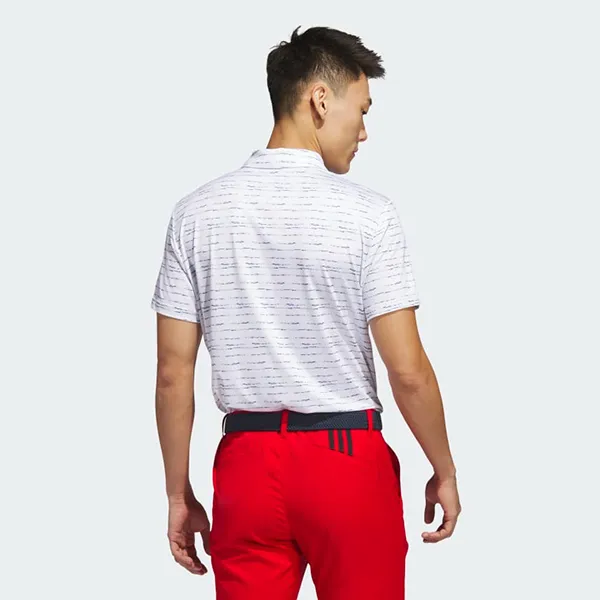 Áo Polo Nam Adidas Golf Kẻ Sọc IC1346 Màu Trắng