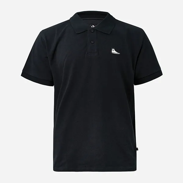 Áo Polo Nam Converse Ss Polo Shirt 10024739-A02 Màu Đen - Thời trang - Vua Hàng Hiệu