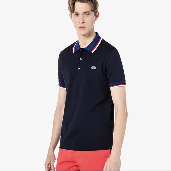 Áo Polo Nam Lacoste Regular Fit PH3461 031 Màu Xanh Đen Size 3