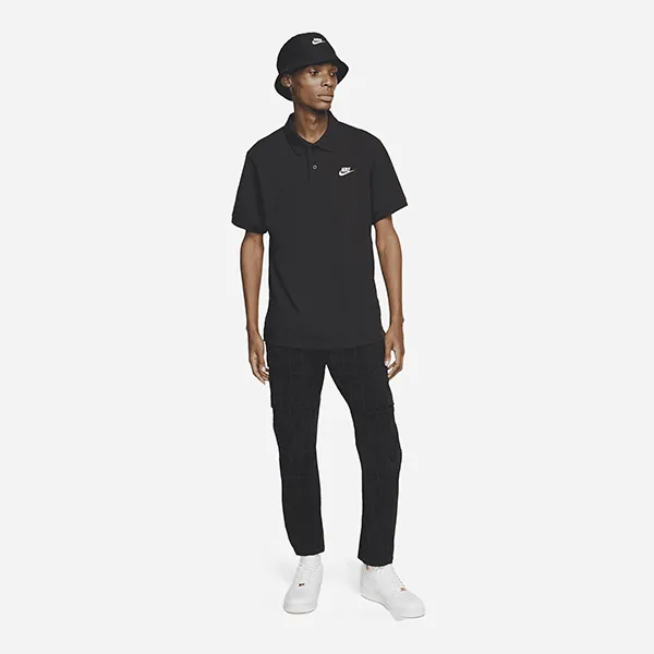 Áo Polo Nam Nike Sportswear CJ4457-010 Màu Đen