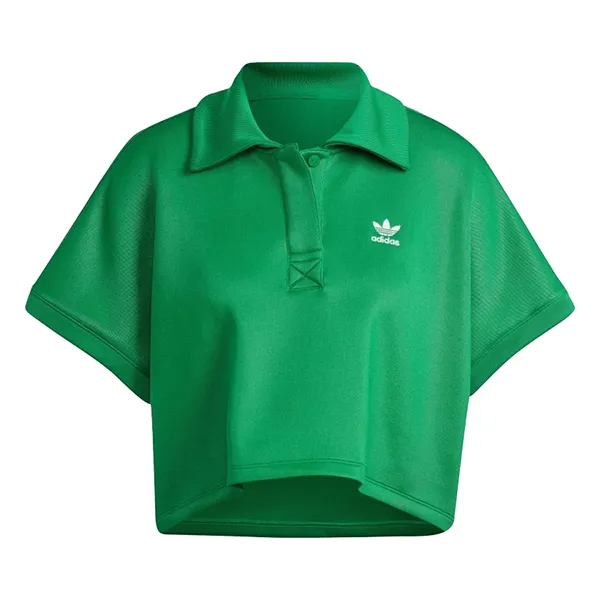 Áo Polo Nữ Adidas Classics Adicolor IK0419 Màu Xanh Green