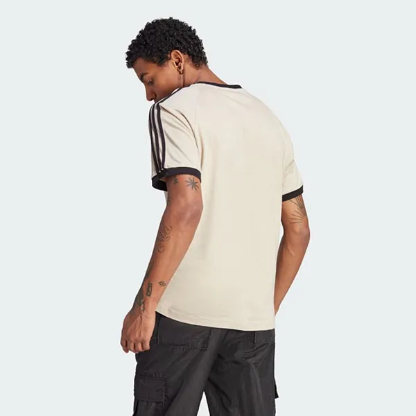 Áo Thun Nam Adidas Adicolor Classics 3-Stripes T-Shirt IM2079 Màu Be Size S - Thời trang - Vua Hàng Hiệu