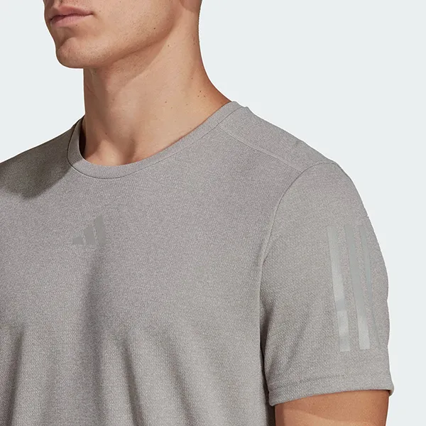 Áo Thun Nam Adidas Own The Run Heather Tee Tshirt HN0801 Màu Xám - Thời trang - Vua Hàng Hiệu