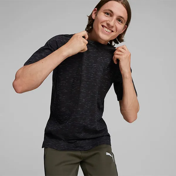 Áo Thun Nam Puma Day In Motion Tee T-shirt 67110001 Màu Đen