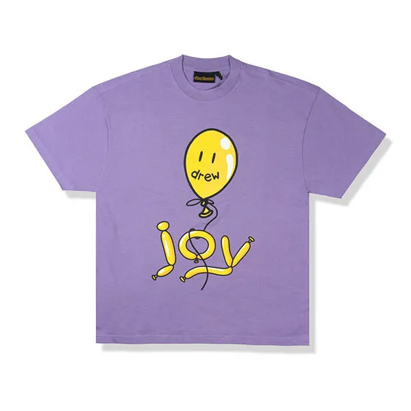 Áo Thun Unisex Drew House Joy SS T-Shirt Lavender Màu Tím - 1