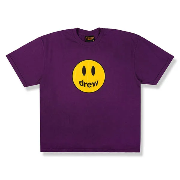 Áo Thun Unisex Drew House Mascot SS Purple T-Shirt Màu Tím Đậm - 2