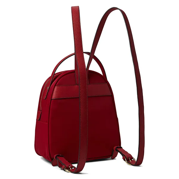 Balo Nữ Karl Lagerfeld Small Backpack Black Nylon LH9KE899 Paris Amour Màu Đỏ