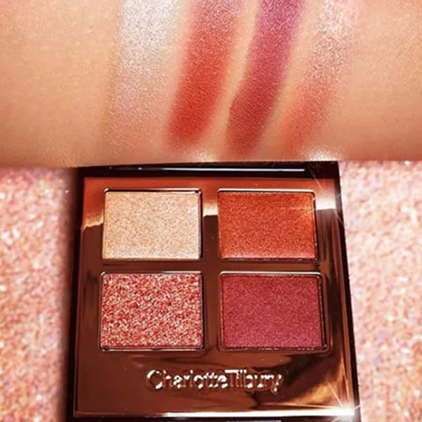 Bảng Phấn Mắt Charlotte Tilbury Luxury Eyeshadow Palette Màu Walk Of No Shame 4 Ô Màu 5.1g - Trang điểm - Vua Hàng Hiệu