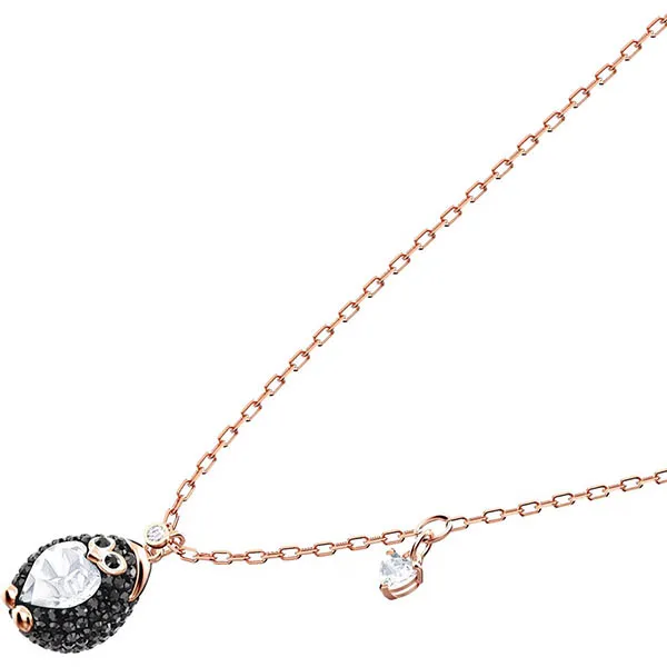 Dây Chuyền Nữ Swarovski Collier Little Penguin 5528917 Màu Vàng Đen - Trang sức - Vua Hàng Hiệu
