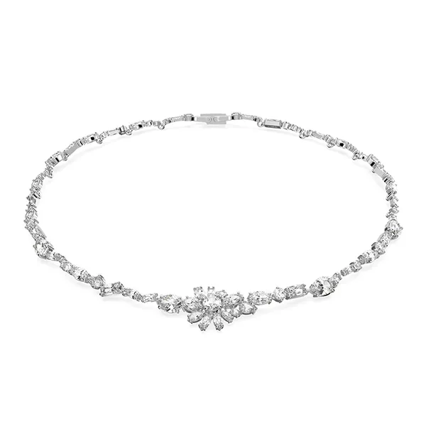 Dây Chuyền Nữ Swarovski Gema Necklace 5644666 Màu Trắng