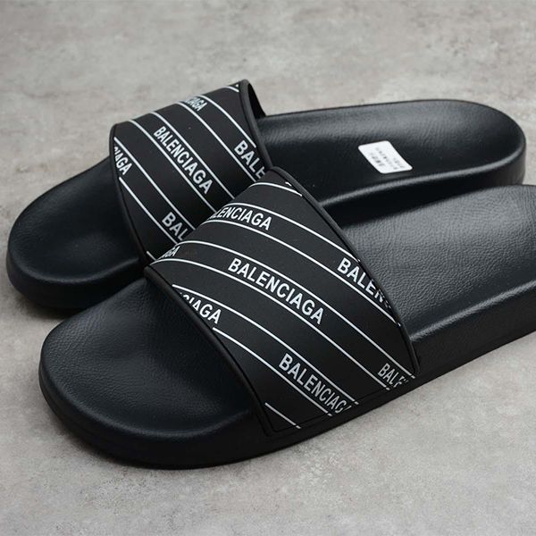 Balenciaga slides Mens Fashion Footwear Flipflops and Slides on  Carousell