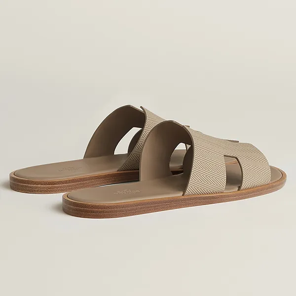 Dép Hermès Izmir Sandal Beige Sable Màu Be Nâu Size 41 - Dép - Vua Hàng Hiệu