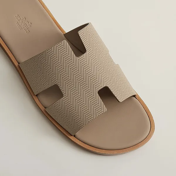 Dép Hermès Izmir Sandal Beige Sable Màu Be Nâu Size 41 - Dép - Vua Hàng Hiệu