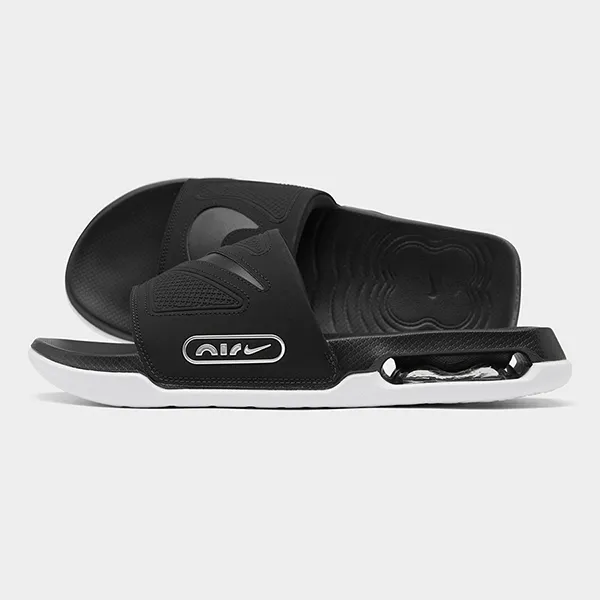 Dép Nike Air Max Cirro Slide Sandals DC1460-004 Màu Đen Phối Trắng Size 6 US - 3