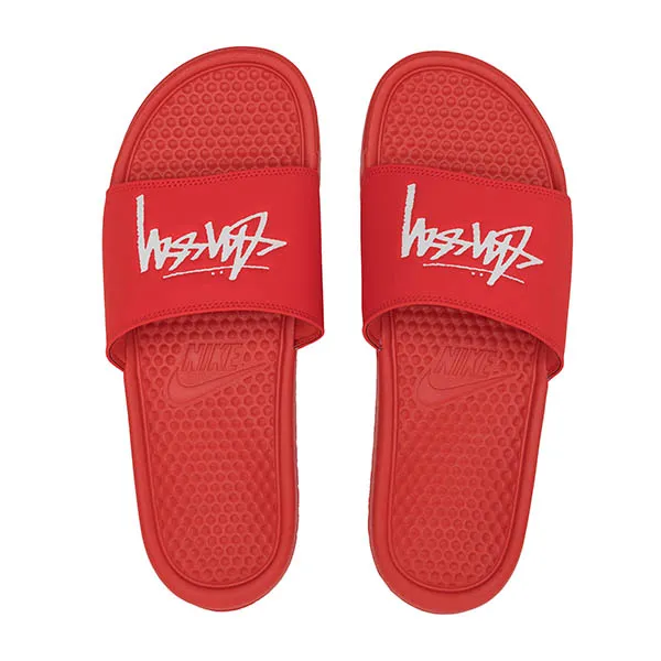 Dép Nike Stussy x Benassi 'Habanero Red' CW2787-600 Màu Đỏ