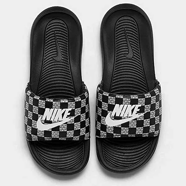 Dép Nike Victori One Slide All Black/ White CN9676- 006 Màu Đen Trắng Size 38.5