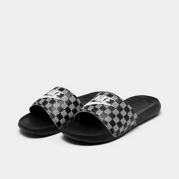 Dép Nike Victori One Slide All Black/ White CN9676- 006 Màu Đen Trắng Size 38.5
