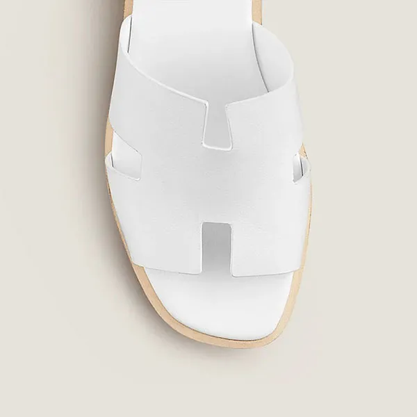 Dép Nữ Hermès Eze 30 Sandal Màu Trắng Size 39 - Dép - Vua Hàng Hiệu
