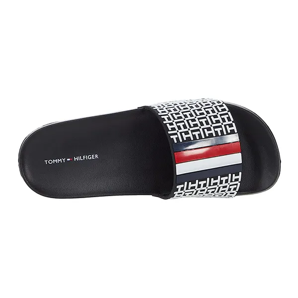 Dép Nữ Tommy Hilfiger Davey Màu Đen Size 37