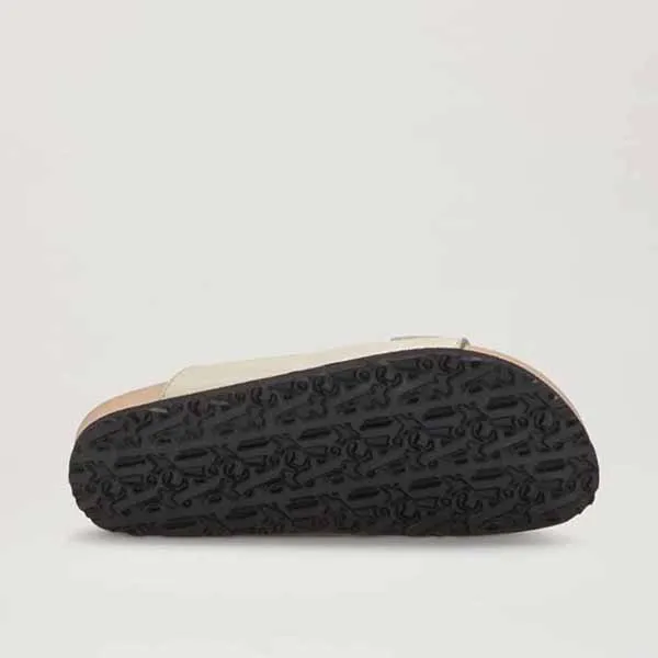 Dép Sandal Nam Palm Angels Logo Sandal Màu Trắng Be - Dép - Vua Hàng Hiệu