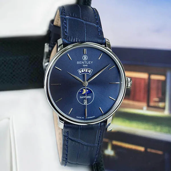 Đồng Hồ Nam Bentley BL2222-10MWNN Màu Xanh Navy - Đồng hồ - Vua Hàng Hiệu