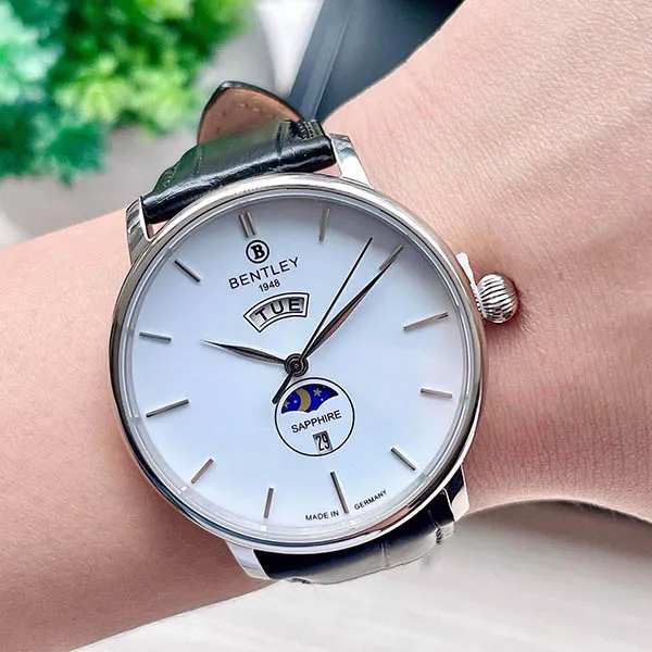 Đồng Hồ Nam Bentley BL2222-10MWWB Màu Đen Trắng - Đồng hồ - Vua Hàng Hiệu